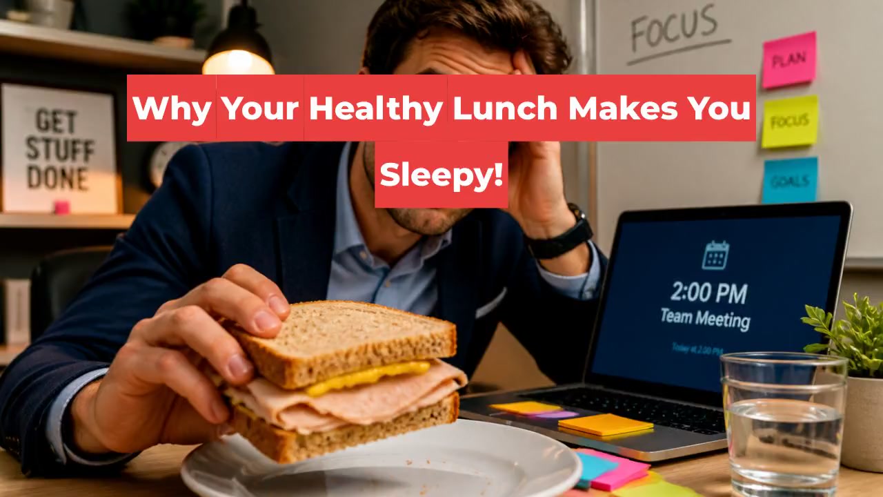 Why Your Healthy Lunch Makes You Sleepy!