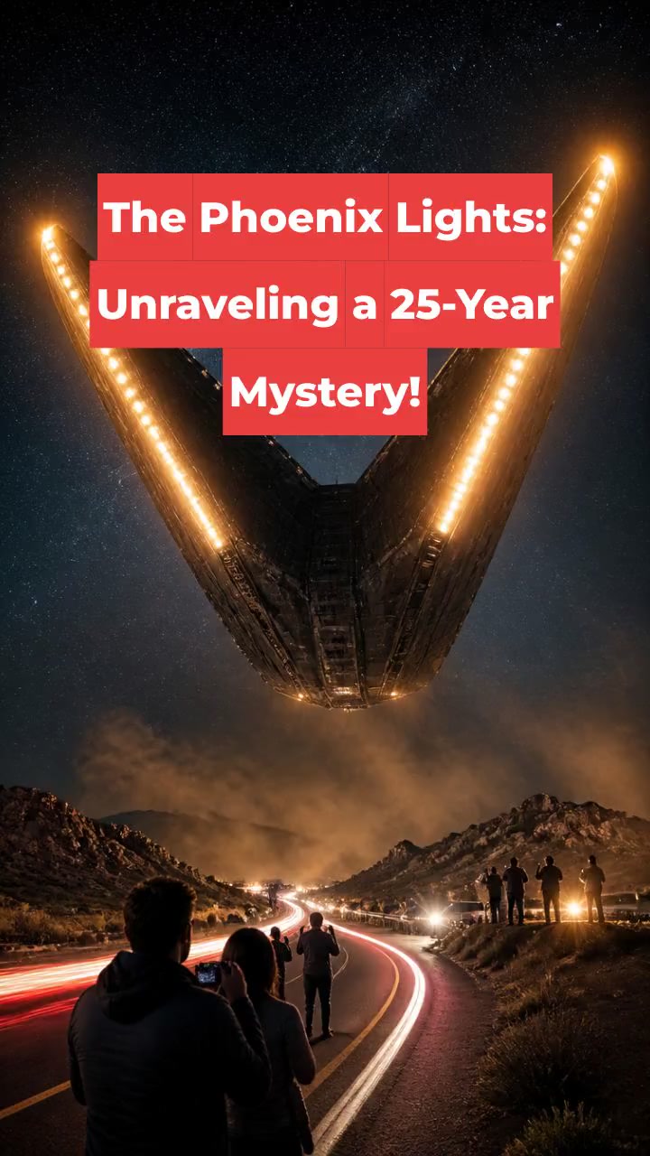 The Phoenix Lights: Unraveling a 25-Year Mystery!