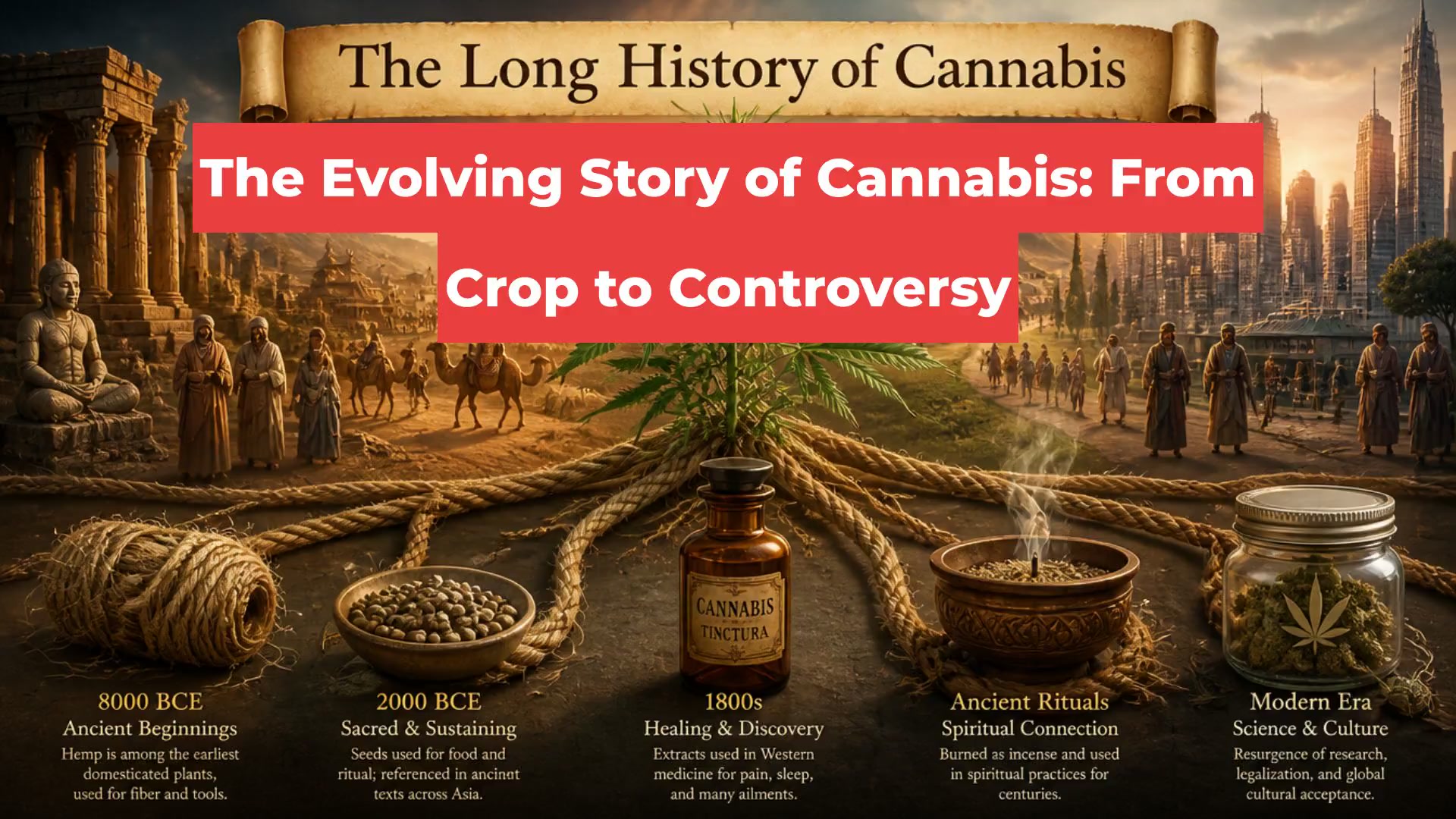 The Evolving Story of Cannabis: From Crop to Controversy