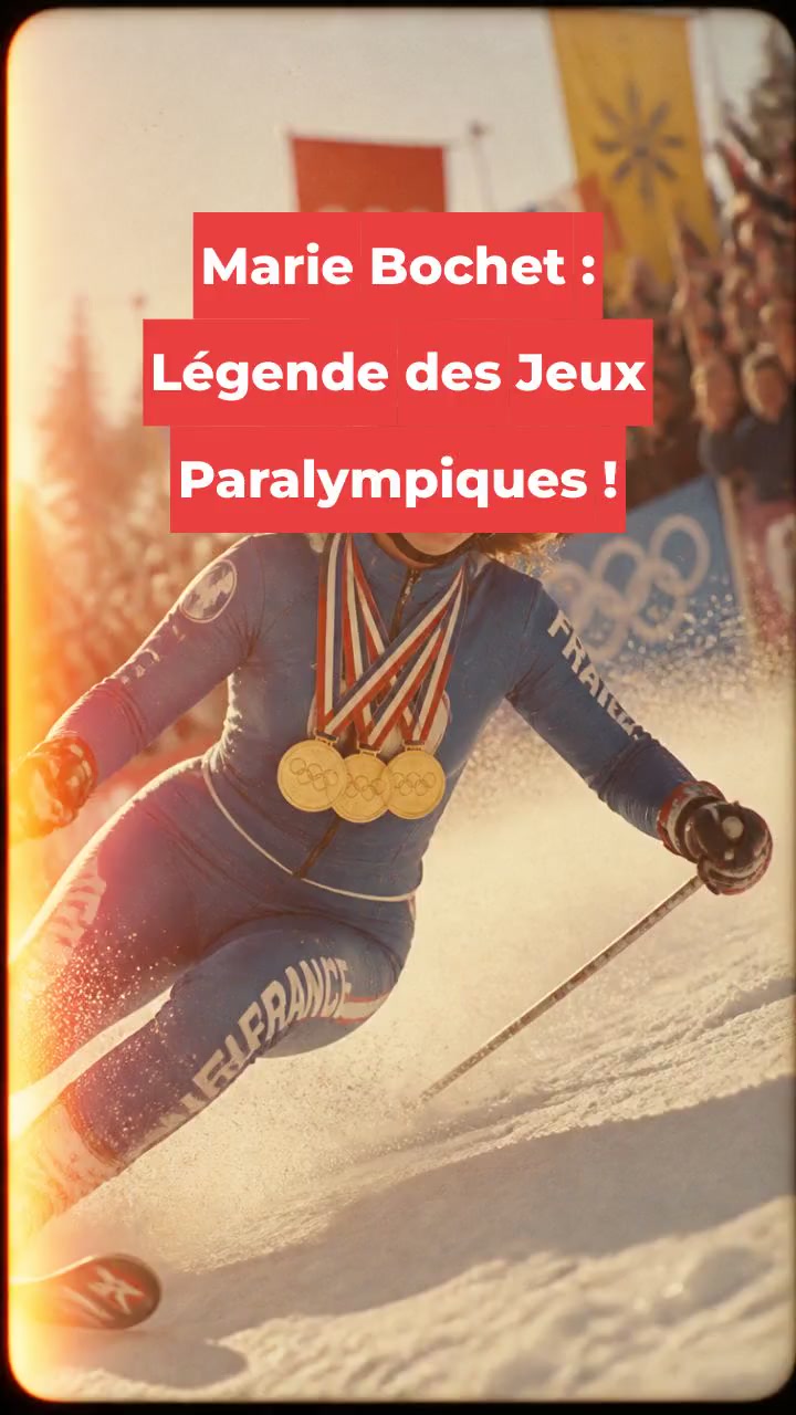 Marie Bochet : Légende des Jeux Paralympiques !