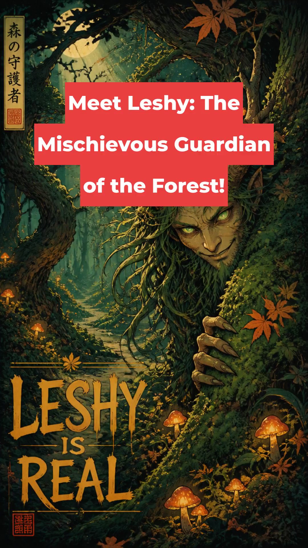 Meet Leshy: The Mischievous Guardian of the Forest!