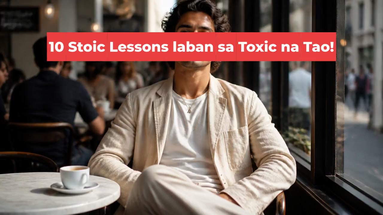 10 Stoic Lessons laban sa Toxic na Tao!