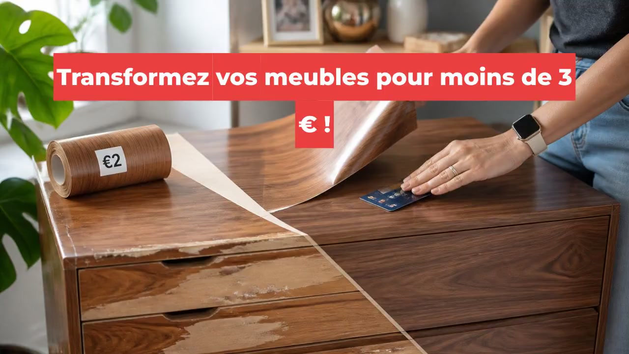 Transformez vos meubles pour moins de 3 € !