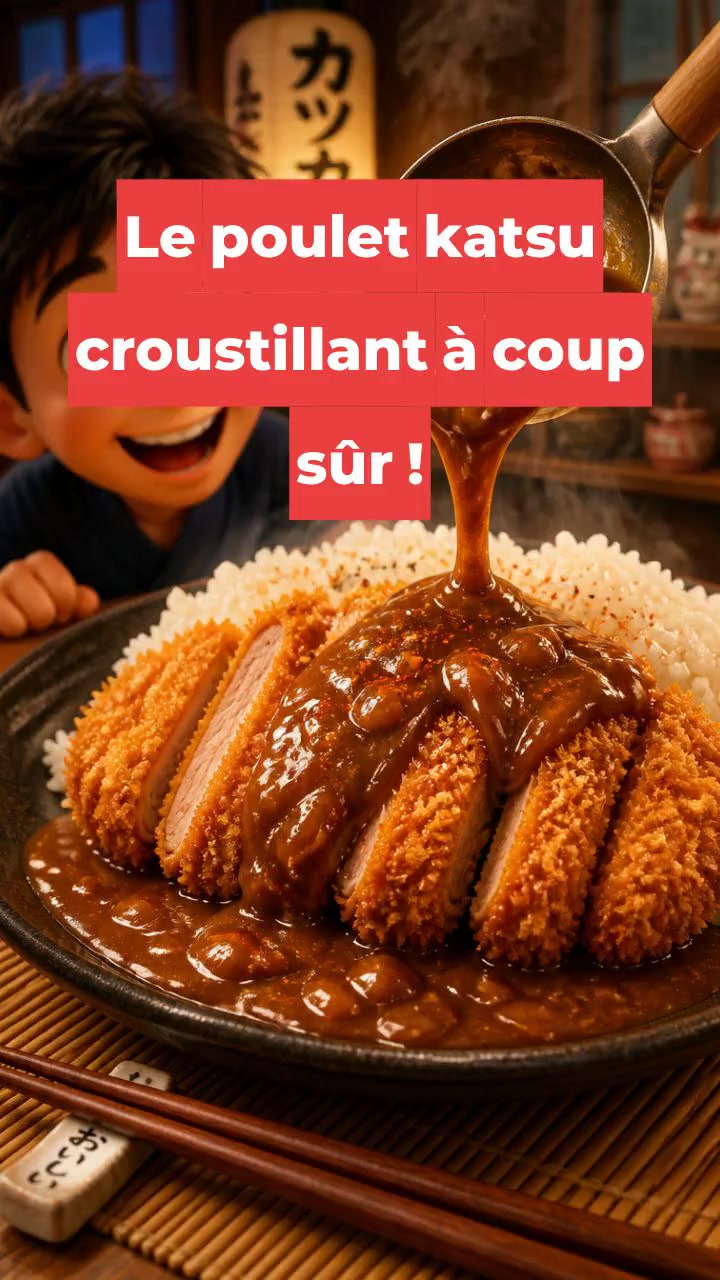 Le poulet katsu croustillant à coup sûr !