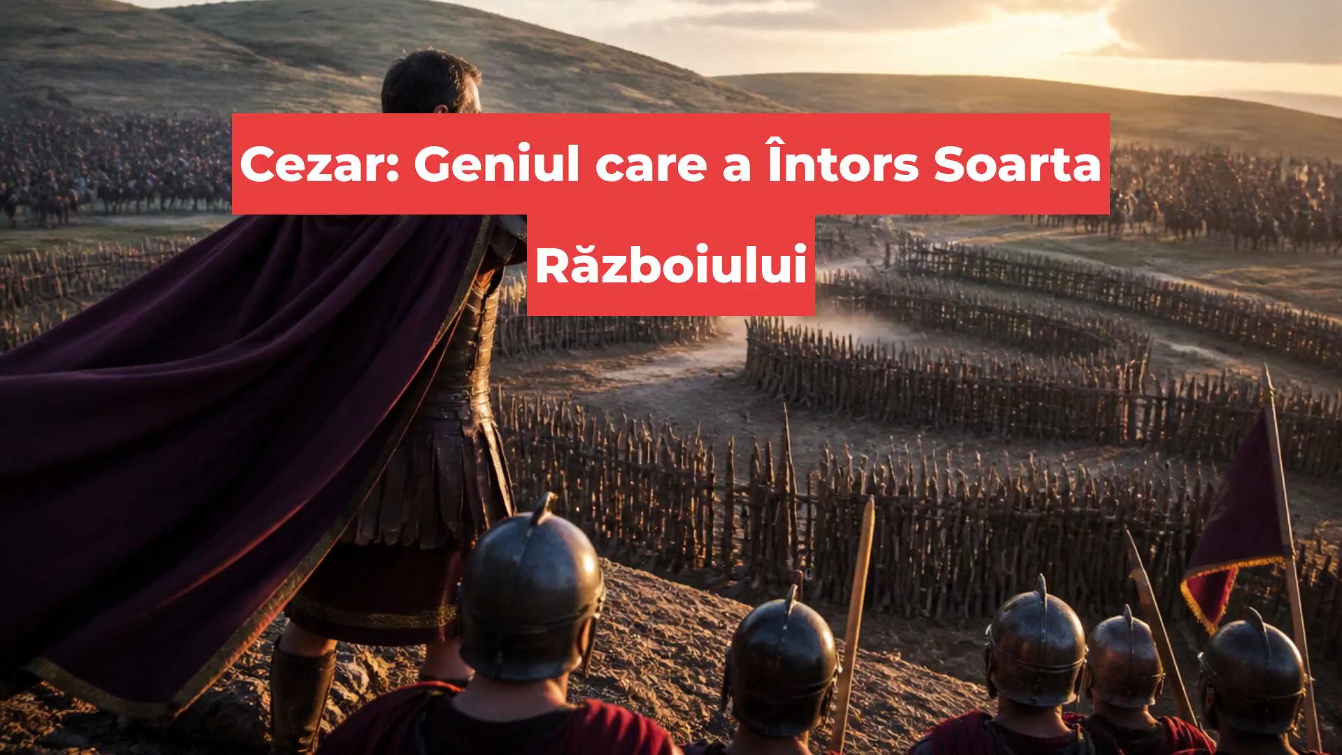 Cezar: Geniul care a Întors Soarta Războiului