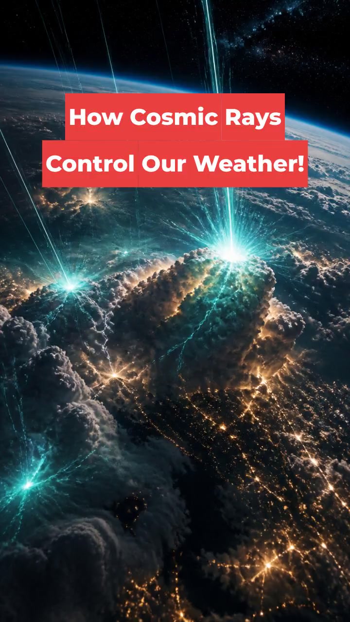 How Cosmic Rays Control Our Weather!