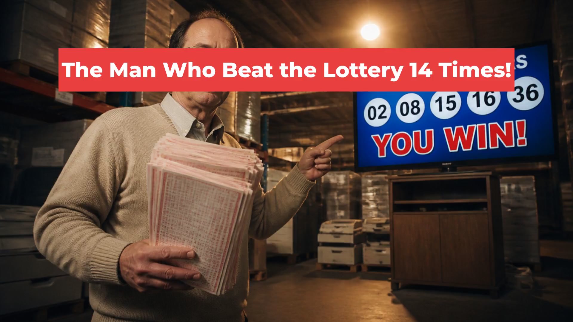 The Man Who Beat the Lottery 14 Times!