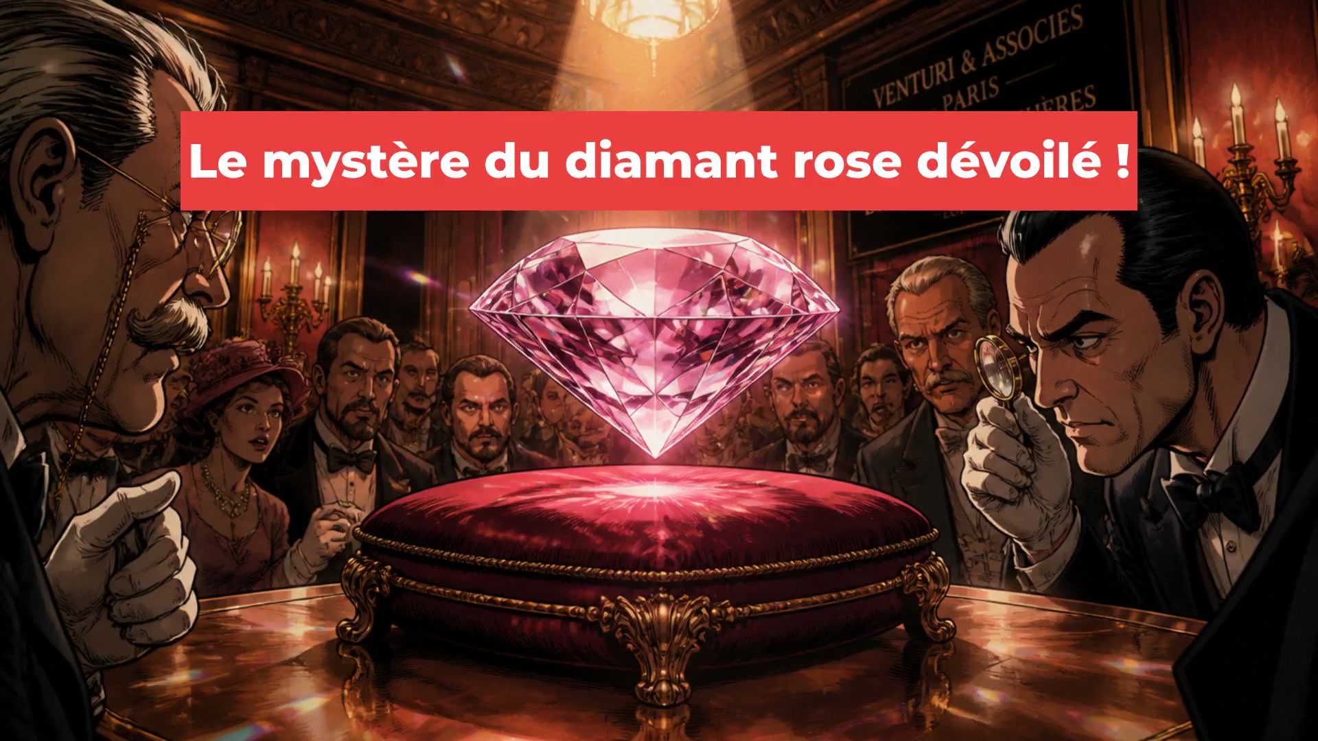 Le mystère du diamant rose dévoilé !