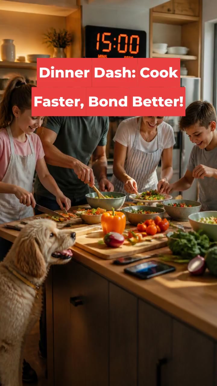 Dinner Dash: Cook Faster, Bond Better!