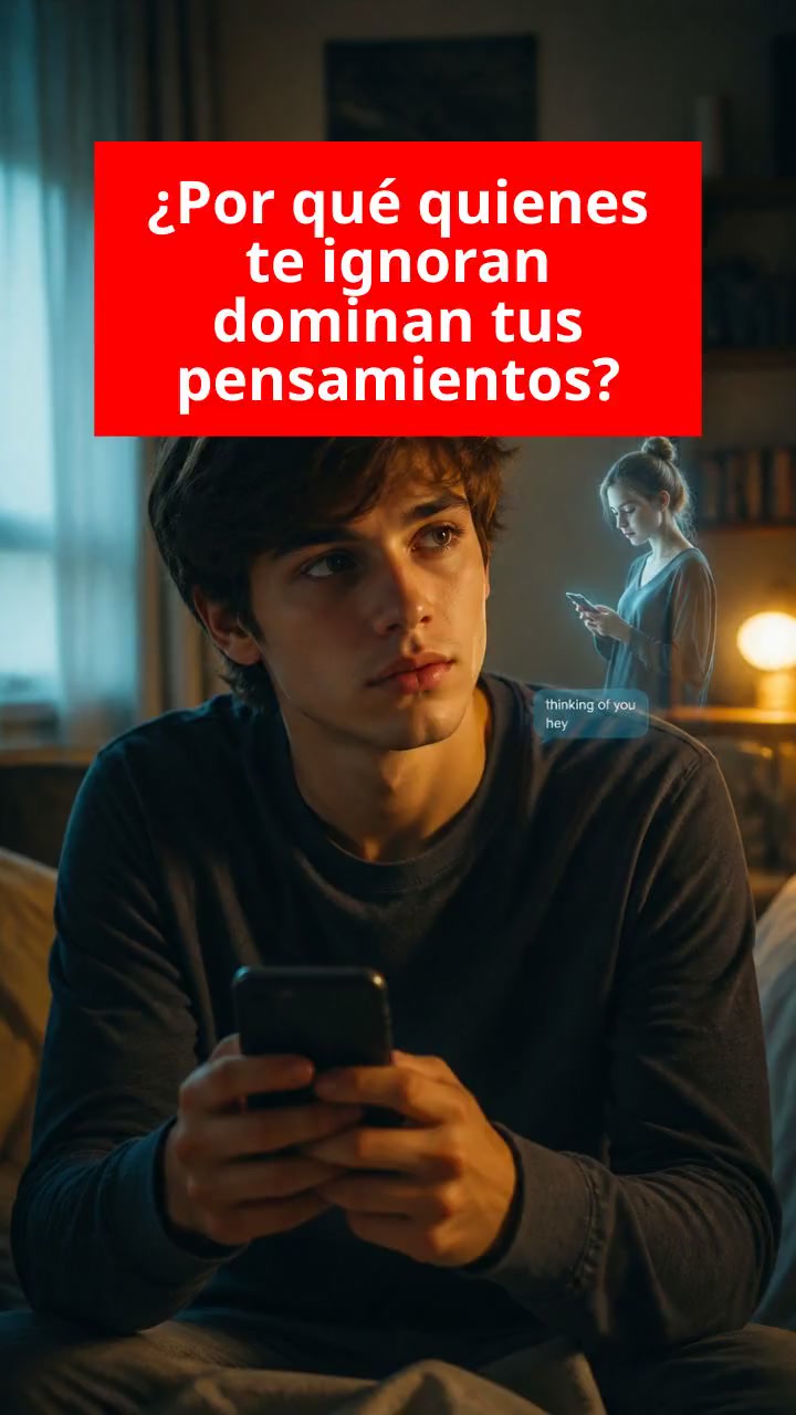¿Por qué quienes te ignoran dominan tus pensamientos?