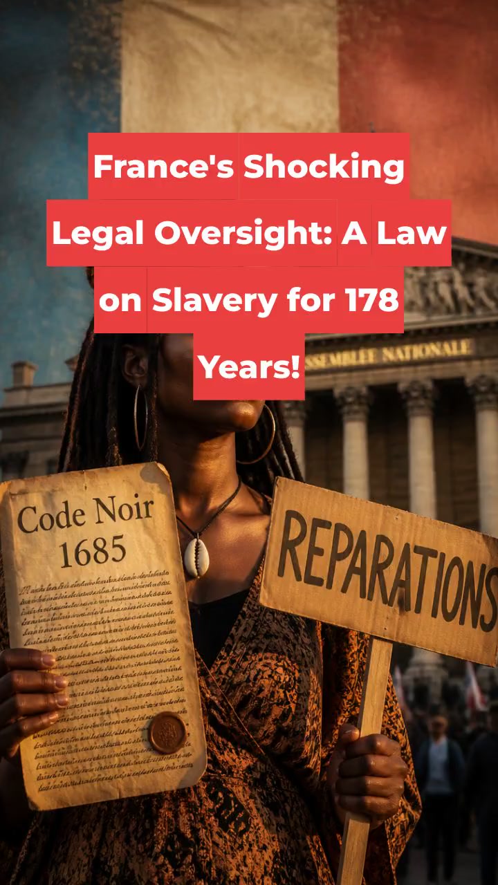 France's Shocking Legal Oversight: A Law on Slavery for 178 Years!