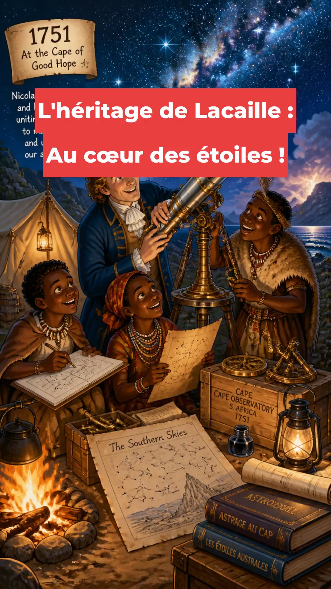 L'héritage de Lacaille : Au cœur des étoiles !