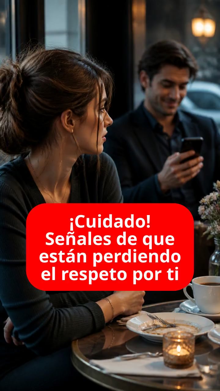 ¡Cuidado! Señales de que están perdiendo el respeto por ti