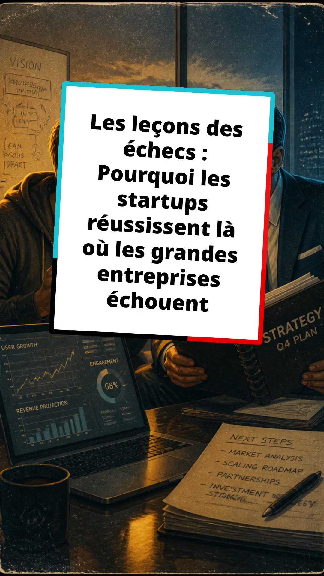Les leçons des échecs : Pourquoi les startups réussissent là où les grandes entrepris