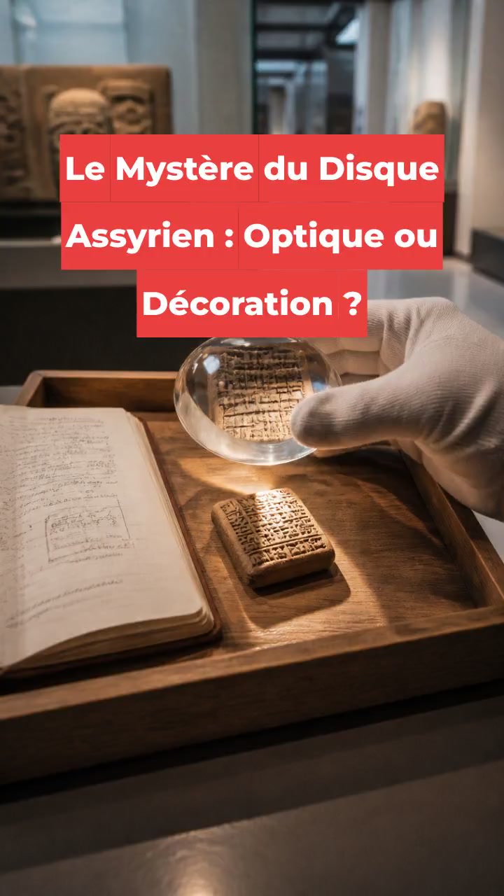 Le Mystère du Disque Assyrien : Optique ou Décoration ?