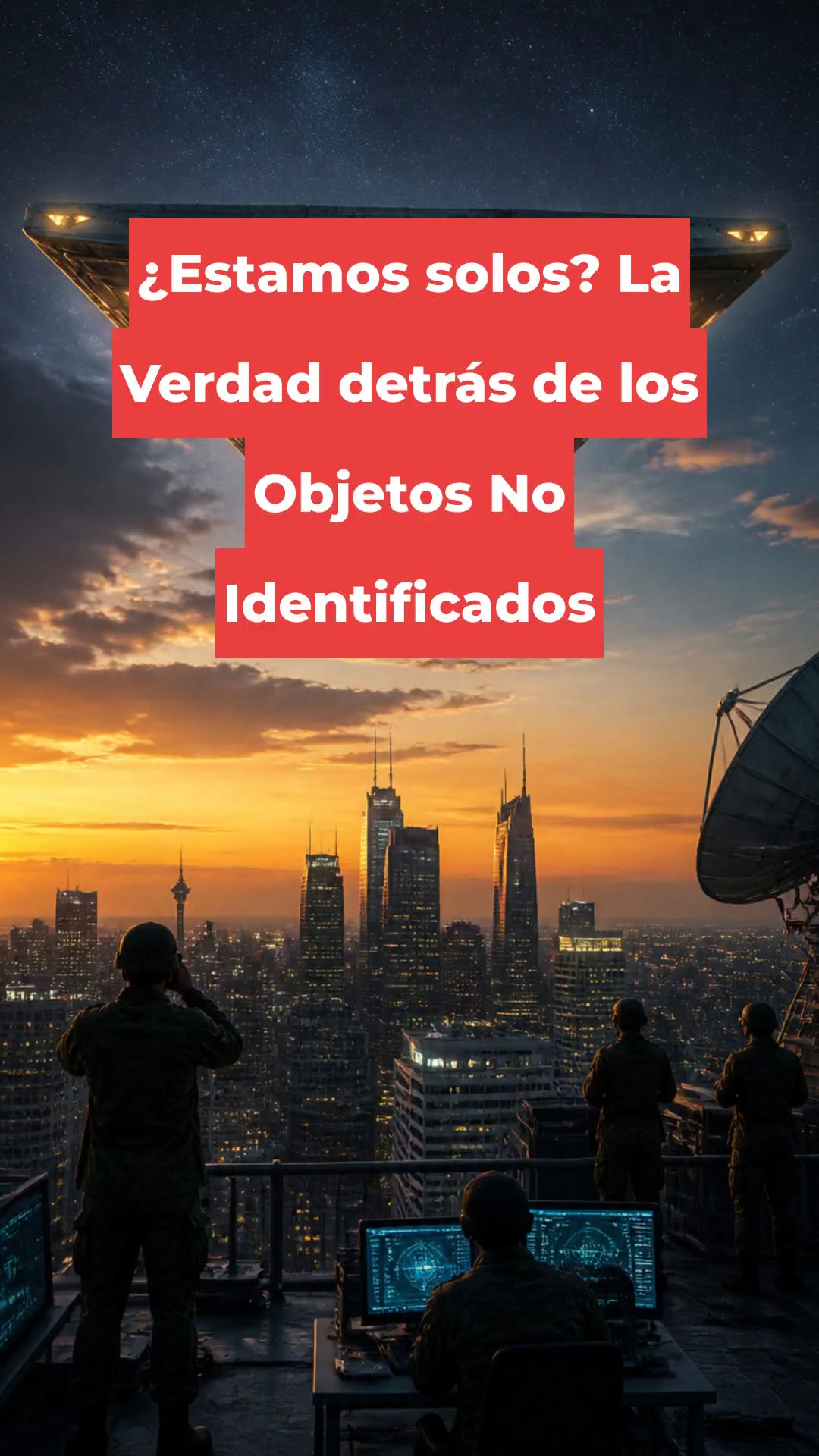 ¿Estamos solos? La Verdad detrás de los Objetos No Identificados