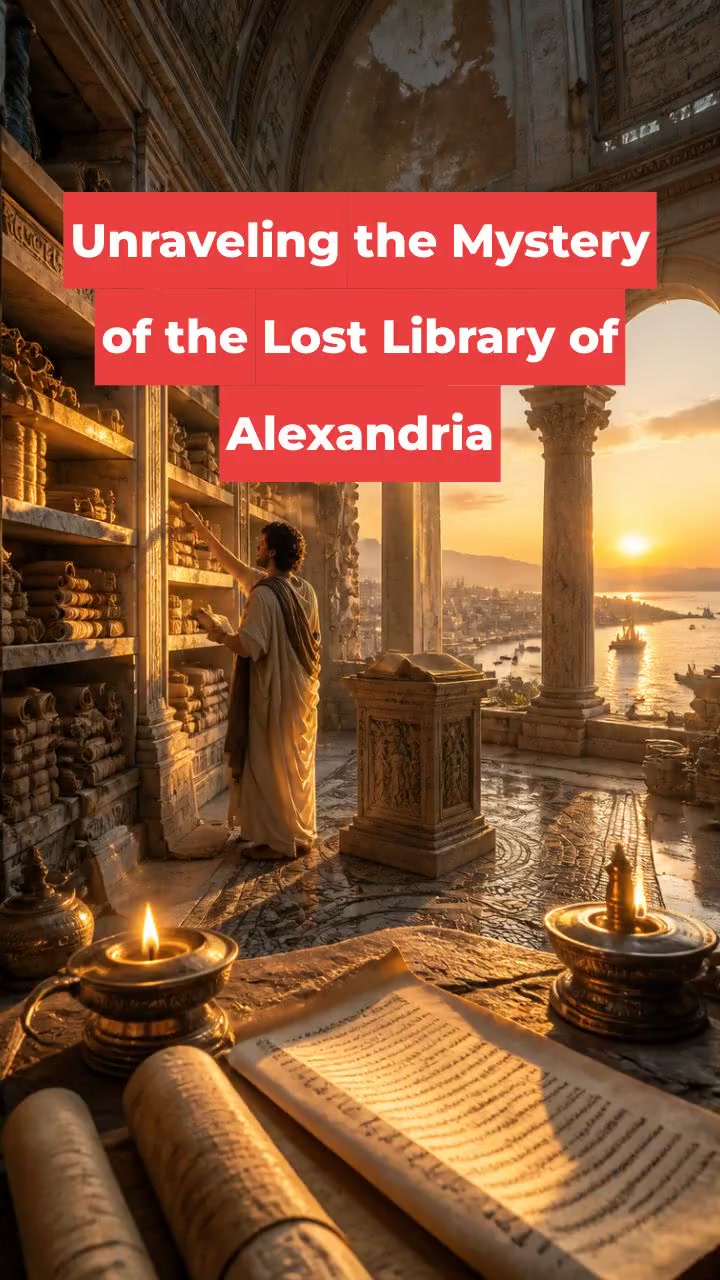 Unraveling the Mystery of the Lost Library of Alexandria