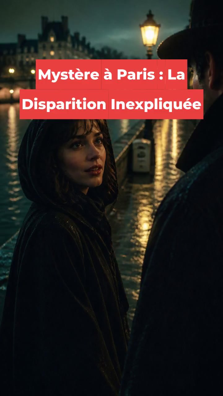 Mystère à Paris : La Disparition Inexpliquée