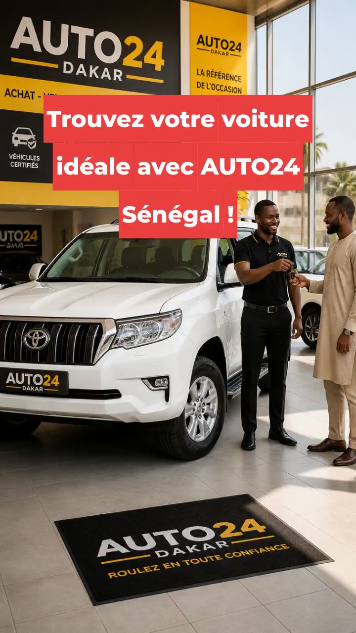 Trouvez votre voiture idéale avec AUTO24 Sénégal !