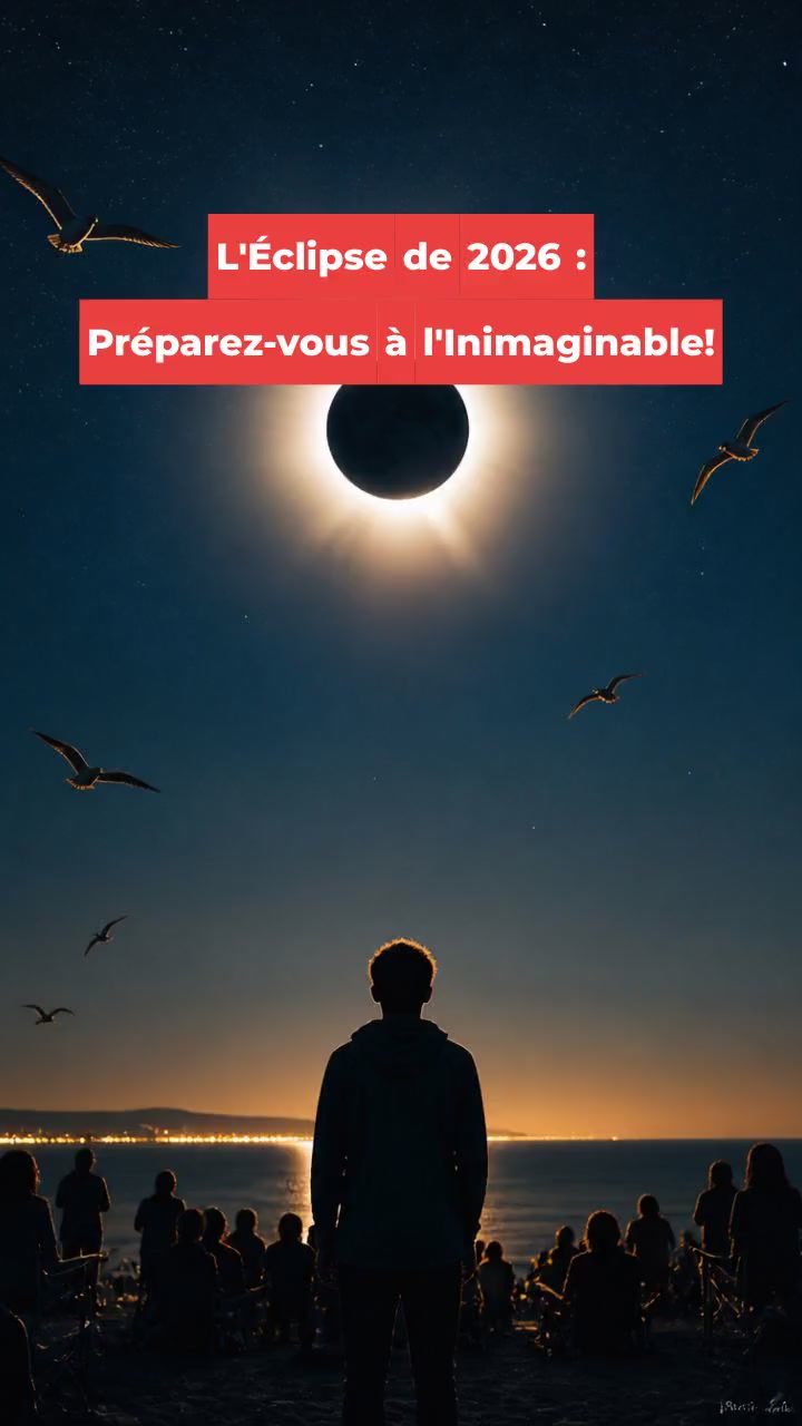 L'Éclipse de 2026 : Préparez-vous à l'Inimaginable!