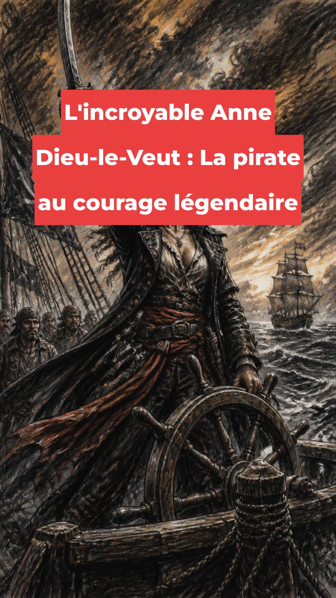 L'incroyable Anne Dieu-le-Veut : La pirate au courage légendaire