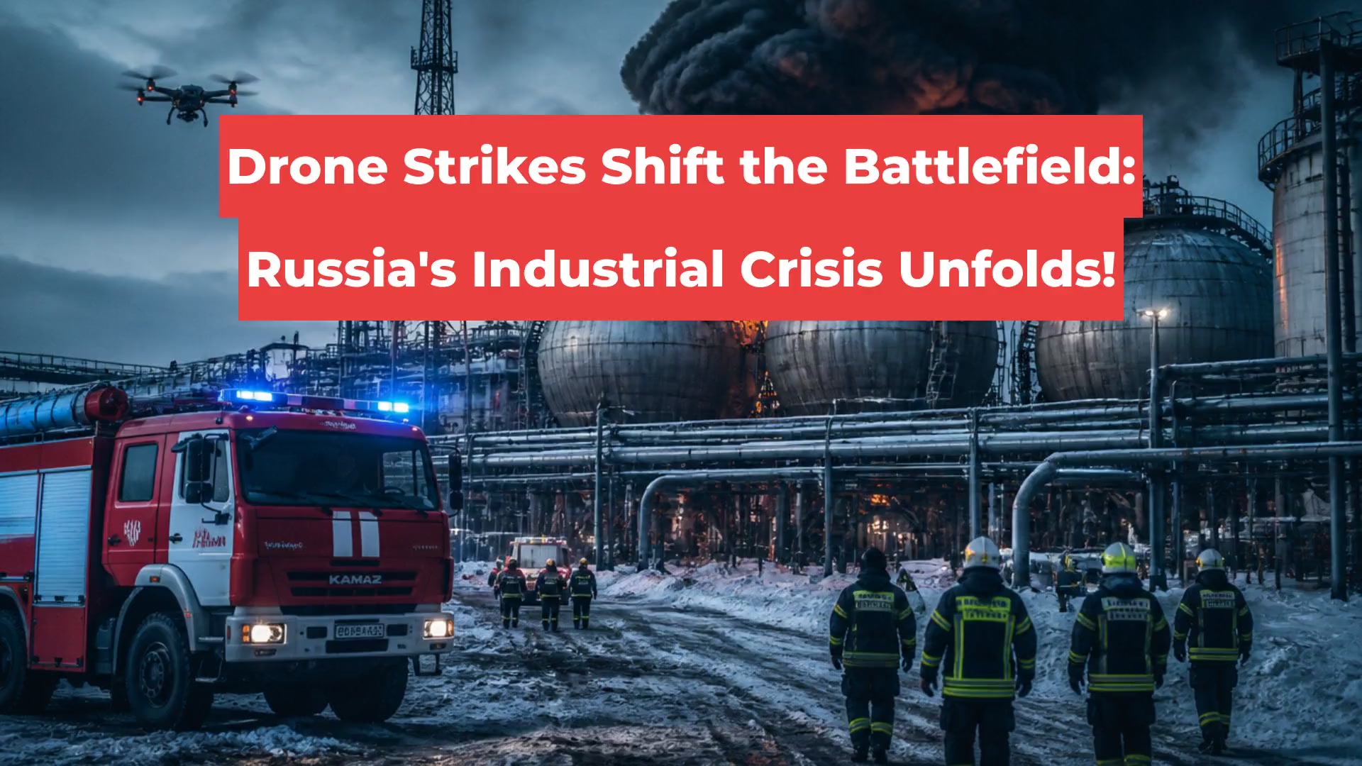 Drone Strikes Shift the Battlefield: Russia's Industrial Crisis Unfolds!