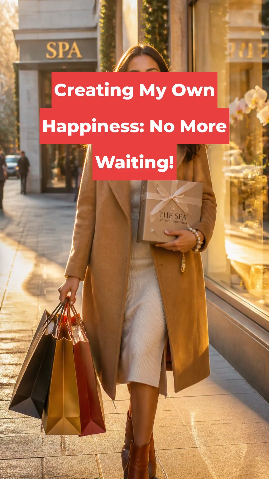 Creating My Own Happiness: No More Waiting!