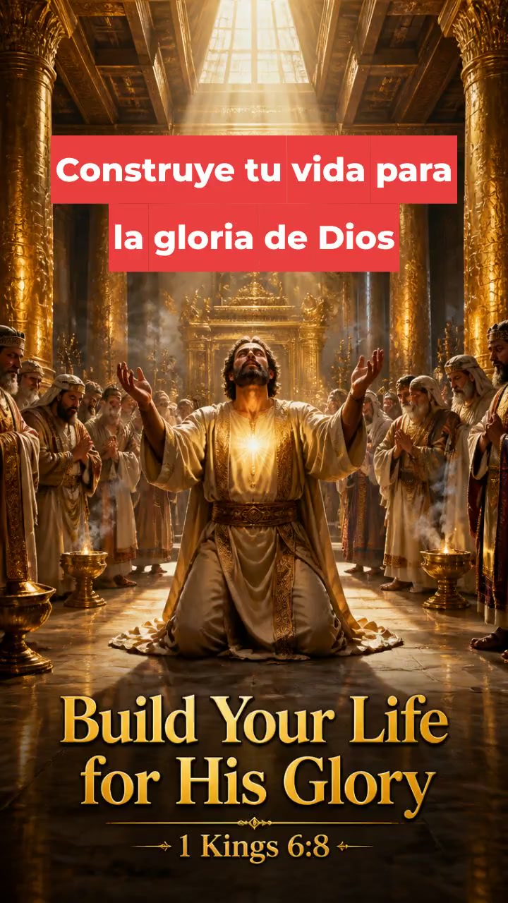 Construye tu vida para la gloria de Dios