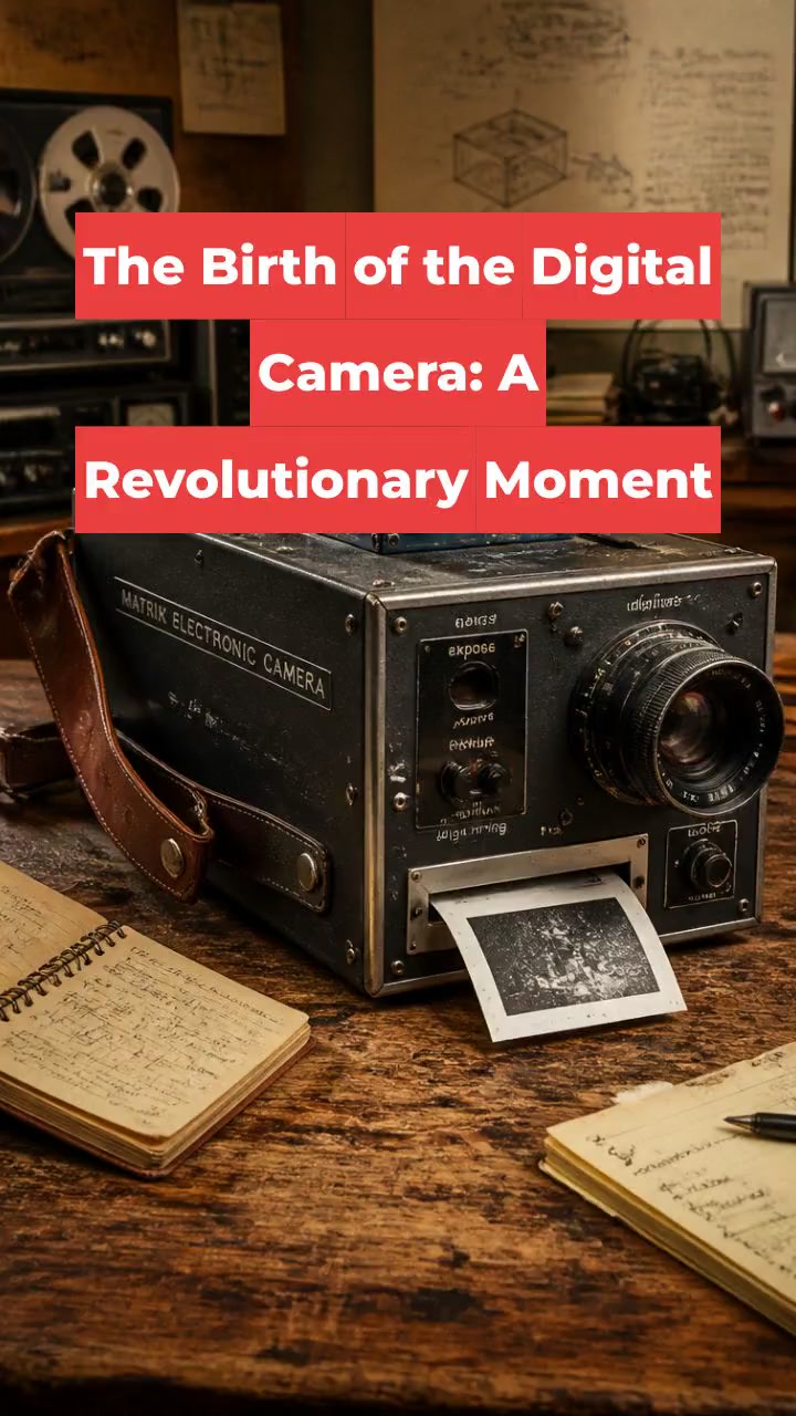 The Birth of the Digital Camera: A Revolutionary Moment