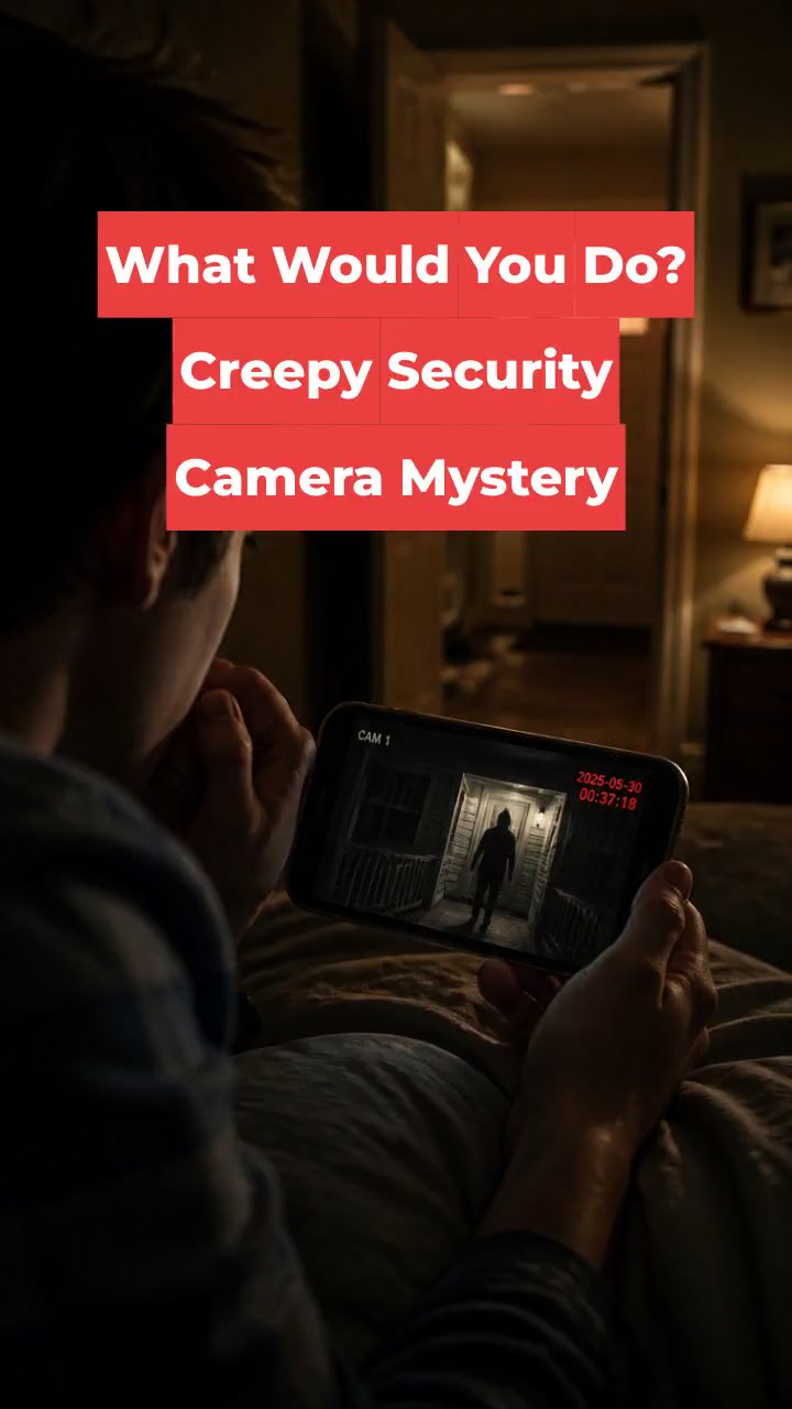 What Would You Do? Creepy Security Camera Mystery