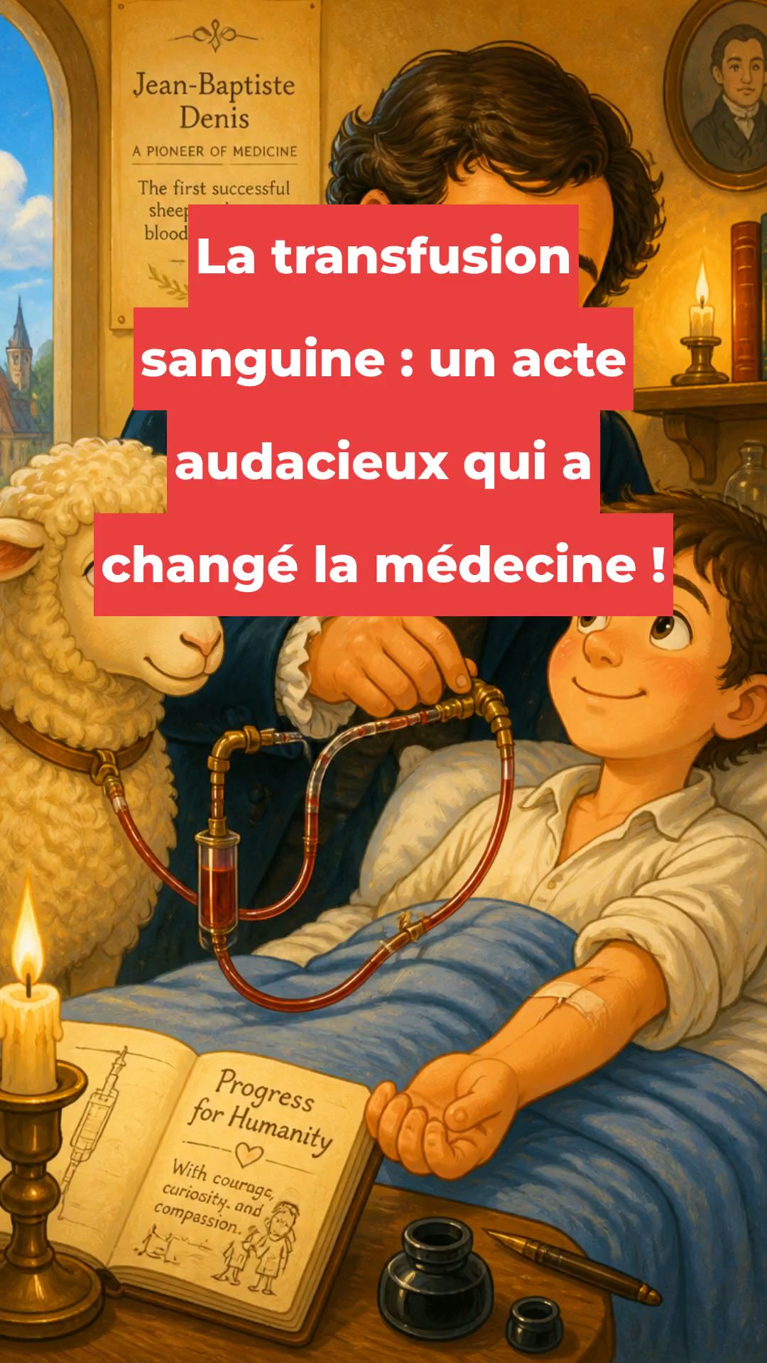 La transfusion sanguine : un acte audacieux qui a changé la médecine !