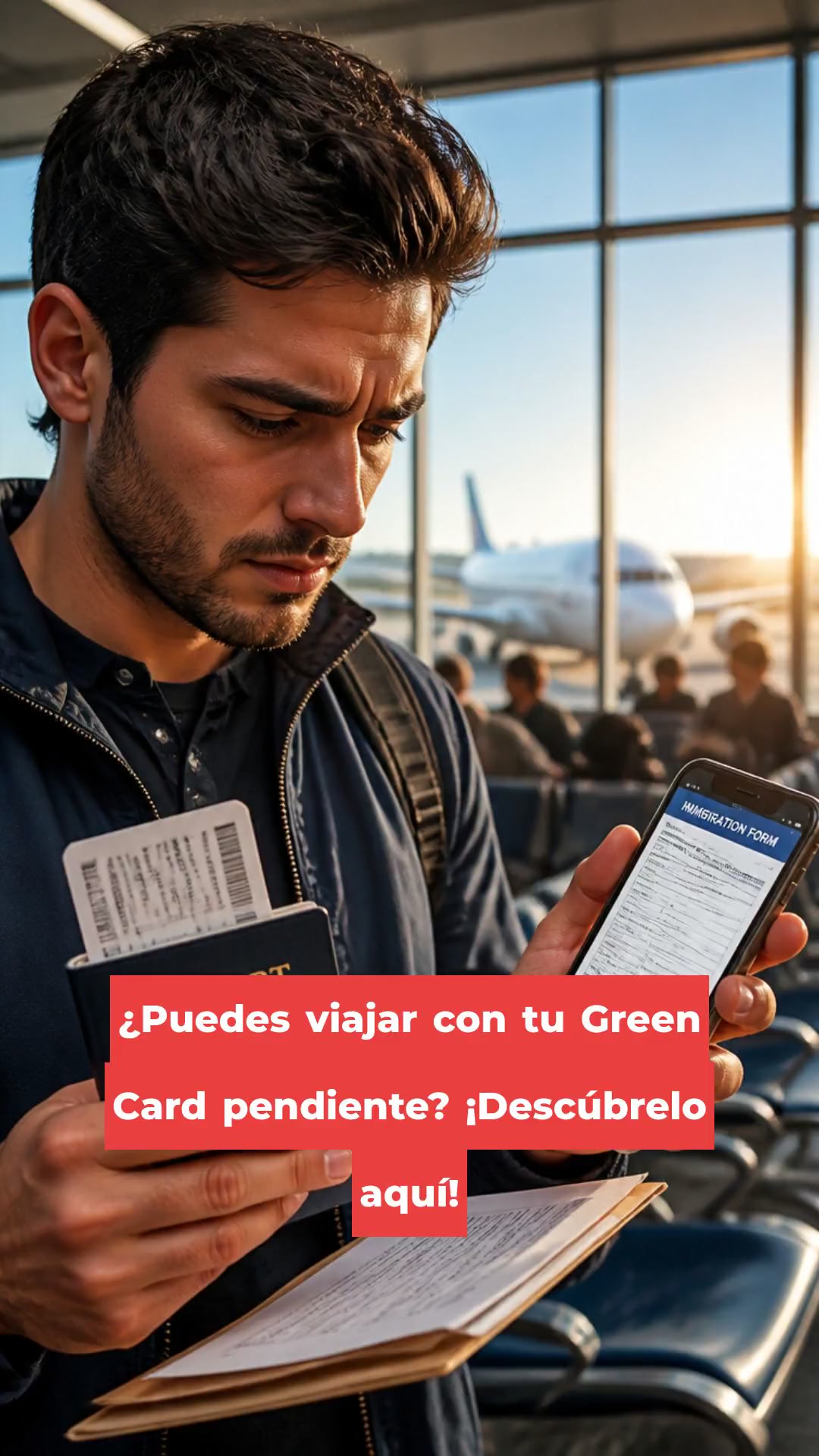¿Puedes viajar con tu Green Card pendiente? ¡Descúbrelo aquí!