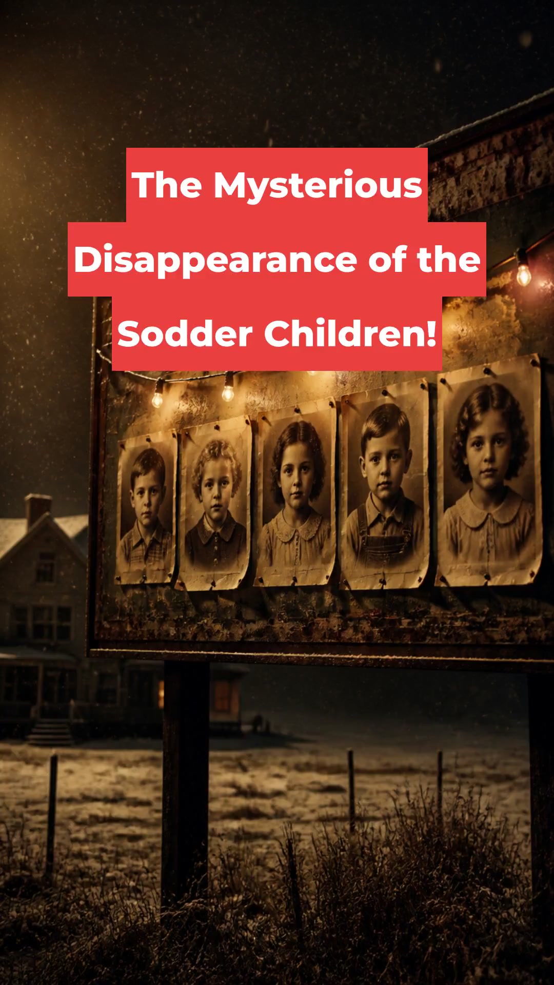 The Mysterious Disappearance of the Sodder Children!