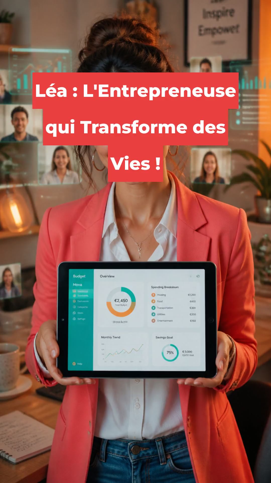 Léa : L'Entrepreneuse qui Transforme des Vies !