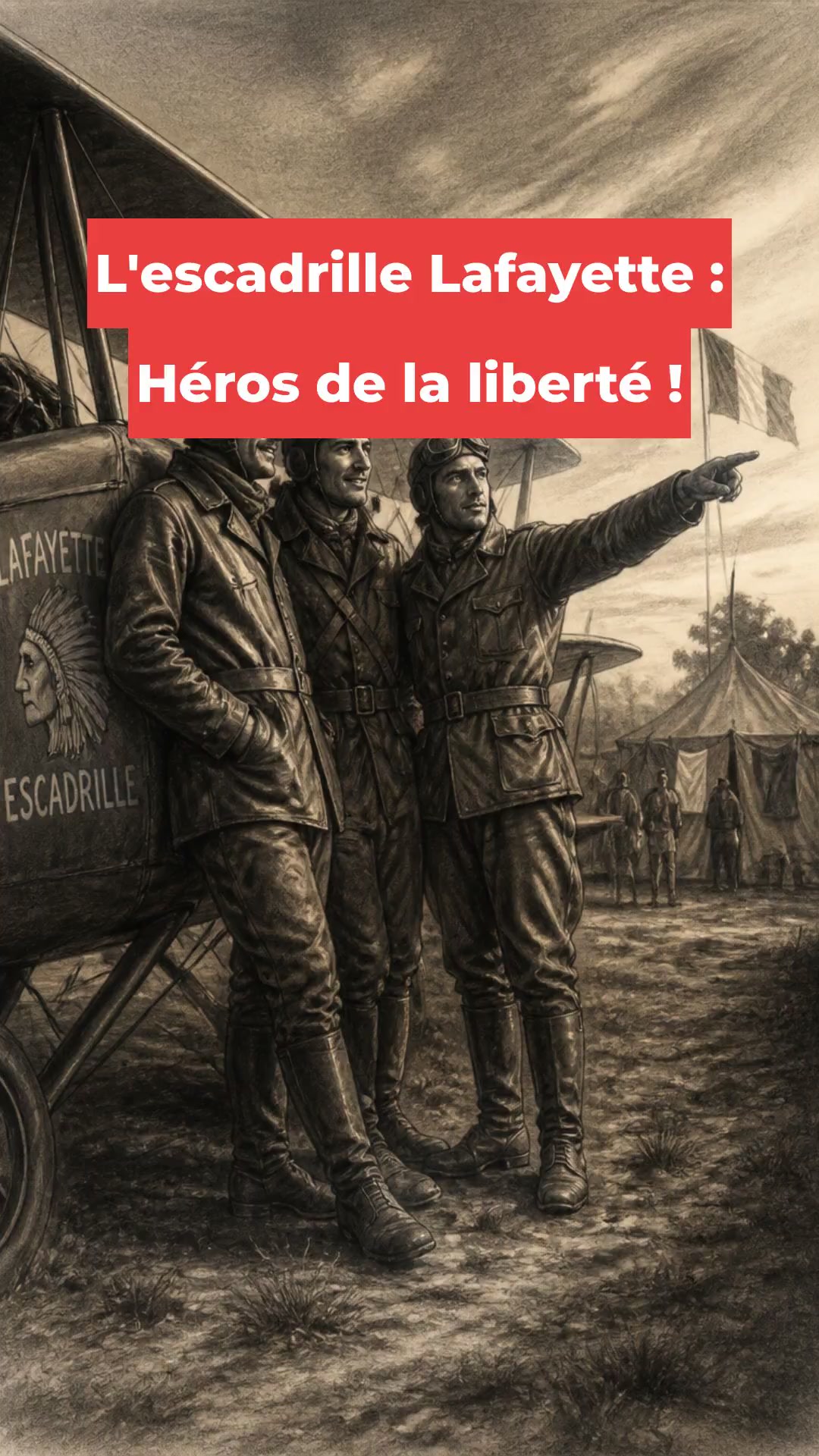 L'escadrille Lafayette : Héros de la liberté !