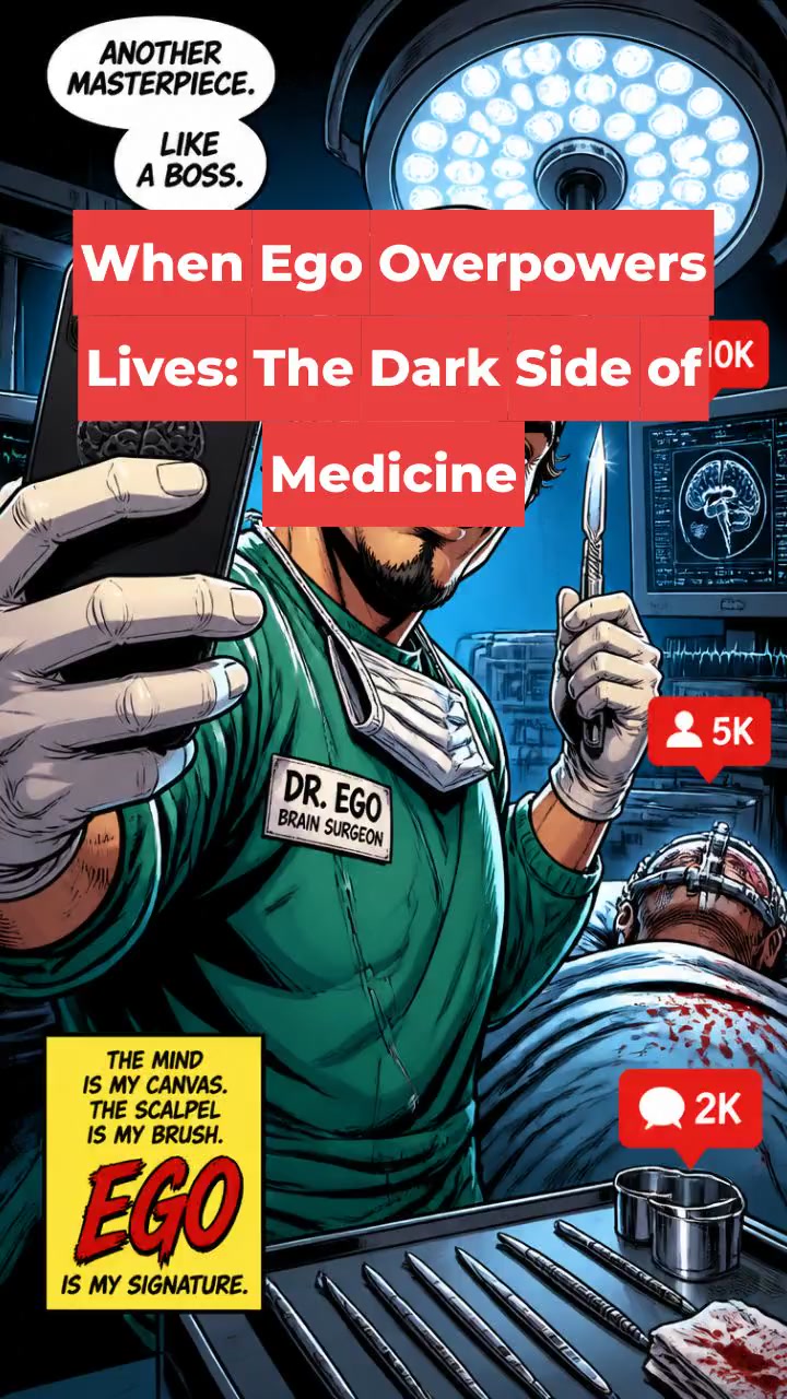 When Ego Overpowers Lives: The Dark Side of Medicine