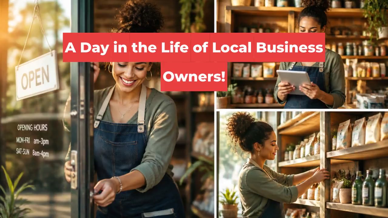 A Day in the Life of Local Business Owners!