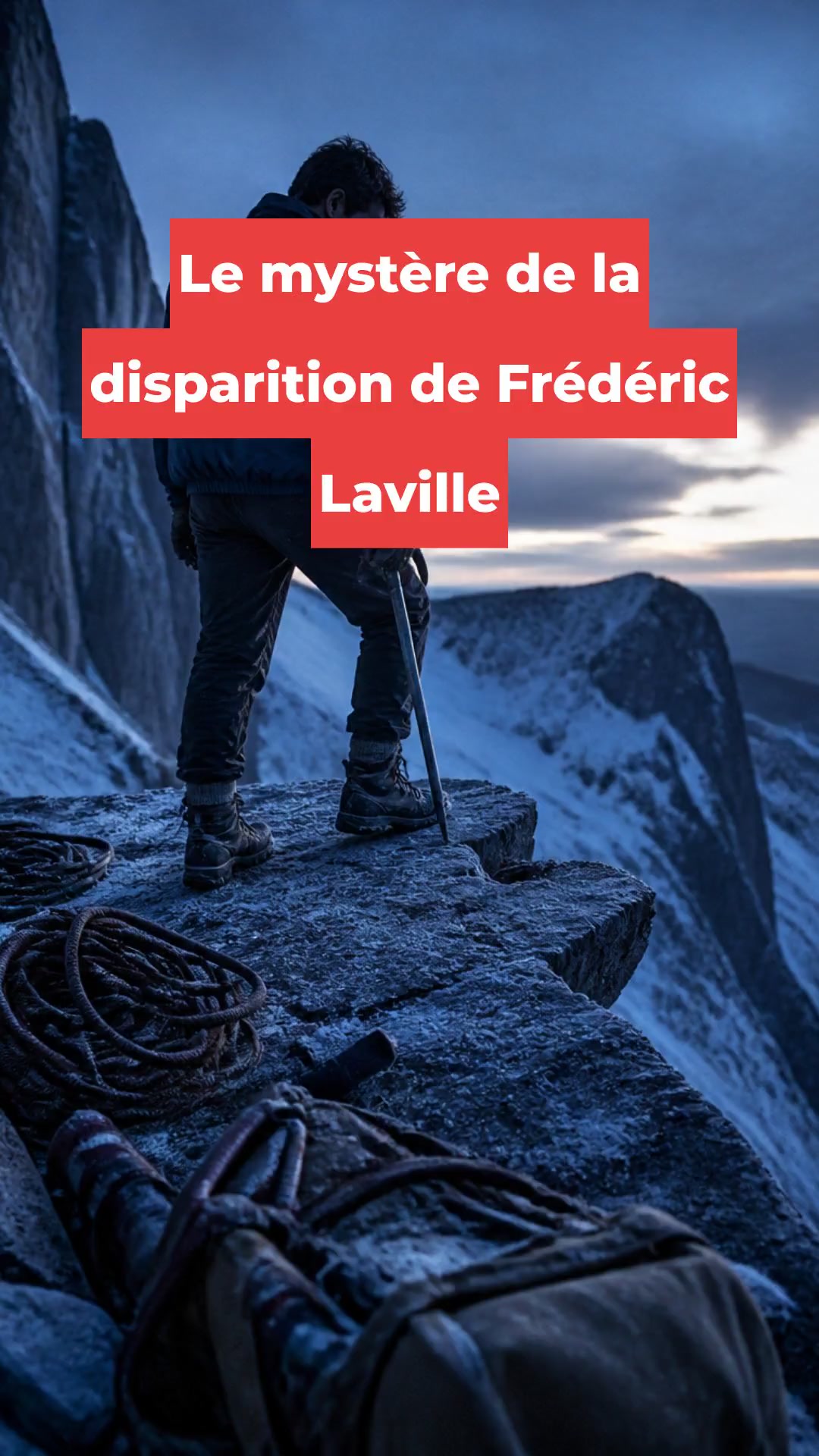 Le mystère de la disparition de Frédéric Laville