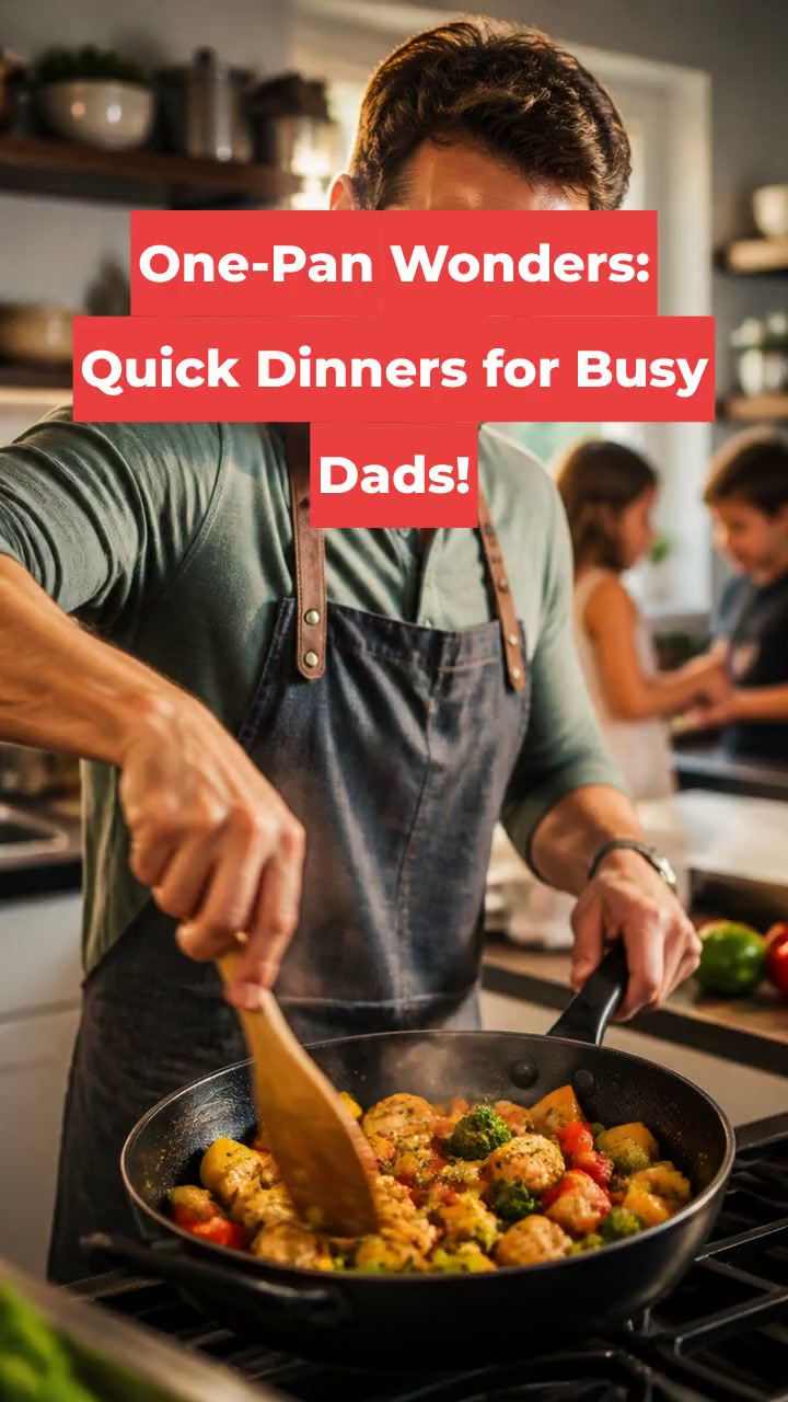 One-Pan Wonders: Quick Dinners for Busy Dads!