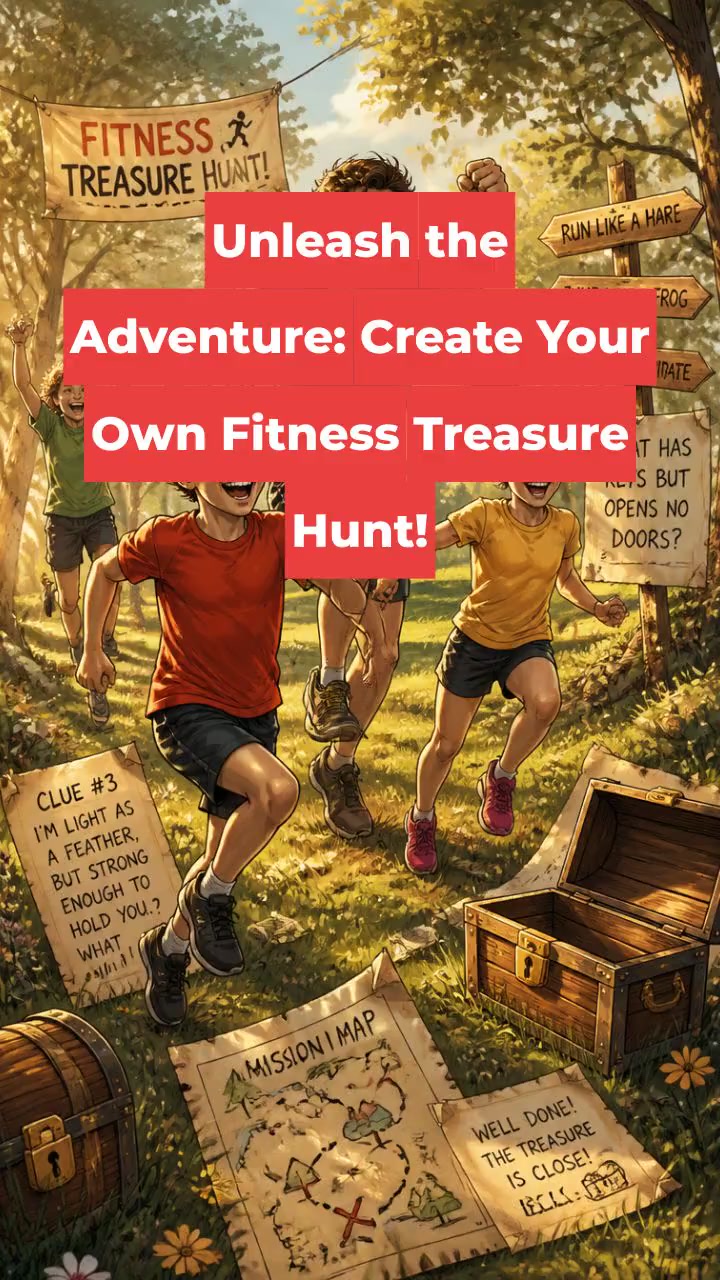 Unleash the Adventure: Create Your Own Fitness Treasure Hunt!