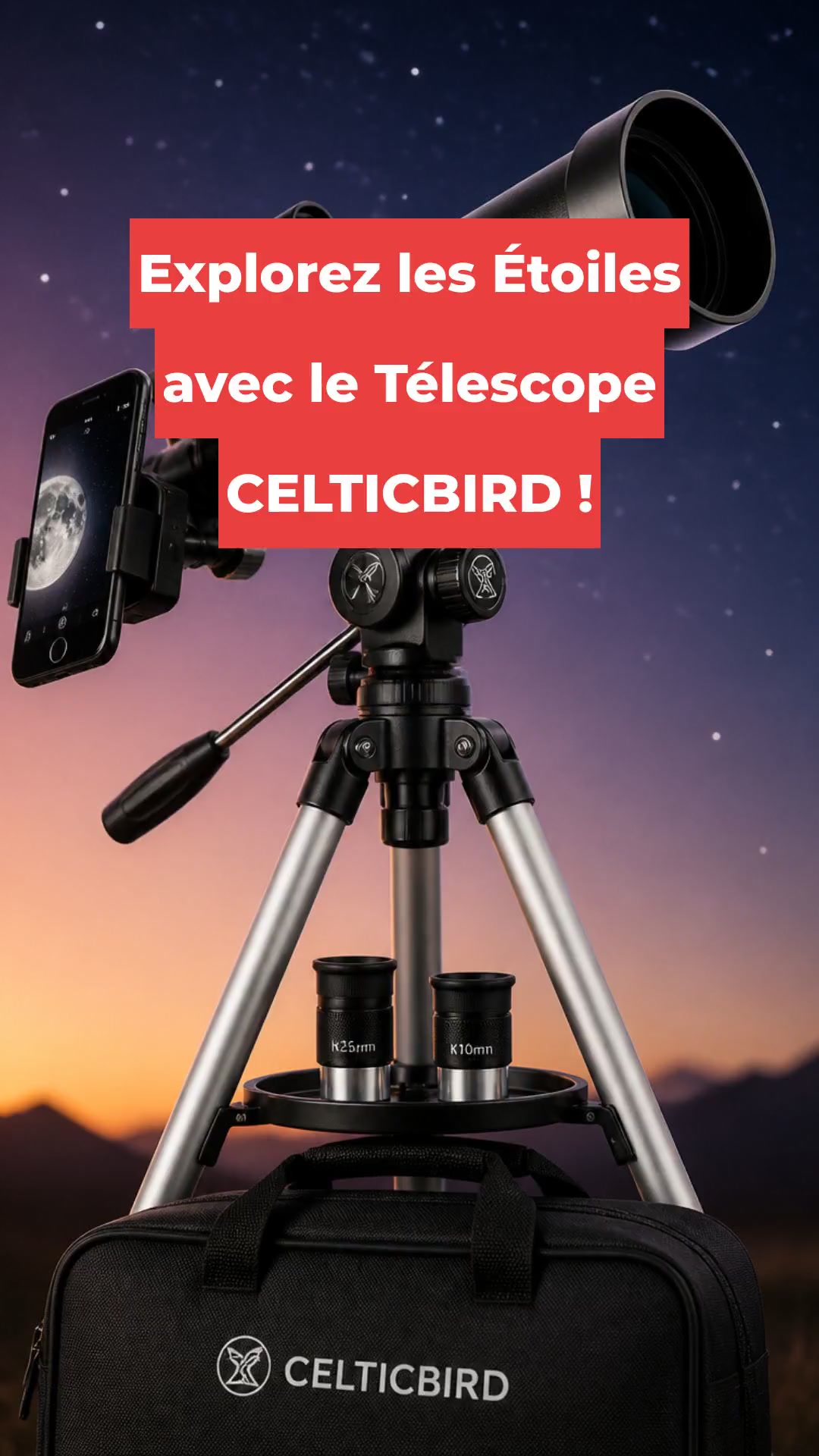 Explorez les Étoiles avec le Télescope CELTICBIRD !