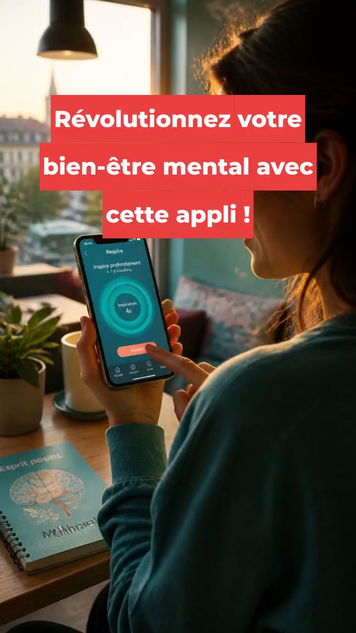 Révolutionnez votre bien-être mental avec cette appli !