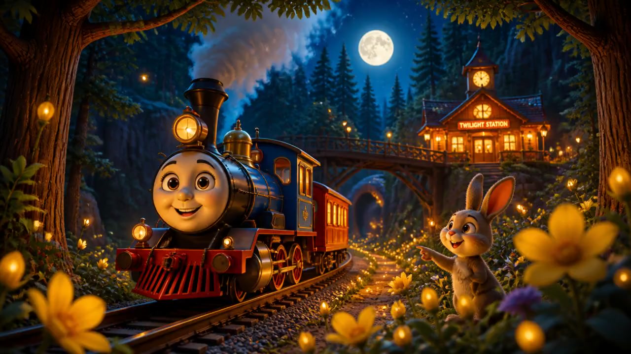 Le voyage magique du petit train !