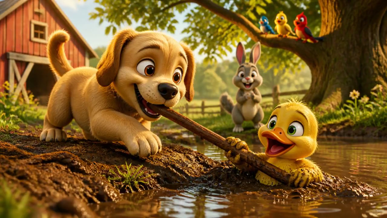Aventure du Petit Chien : Un Sauvetage Épatant !