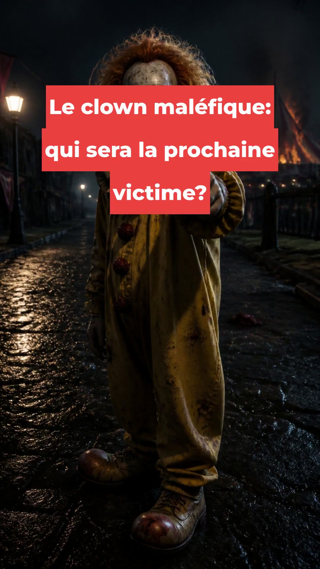 Le clown maléfique: qui sera la prochaine victime?