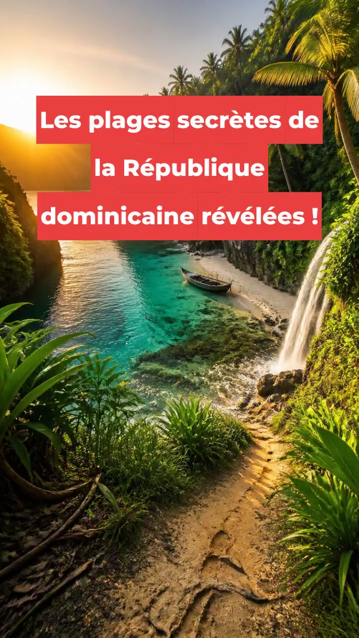 Les plages secrètes de la République dominicaine révélées !