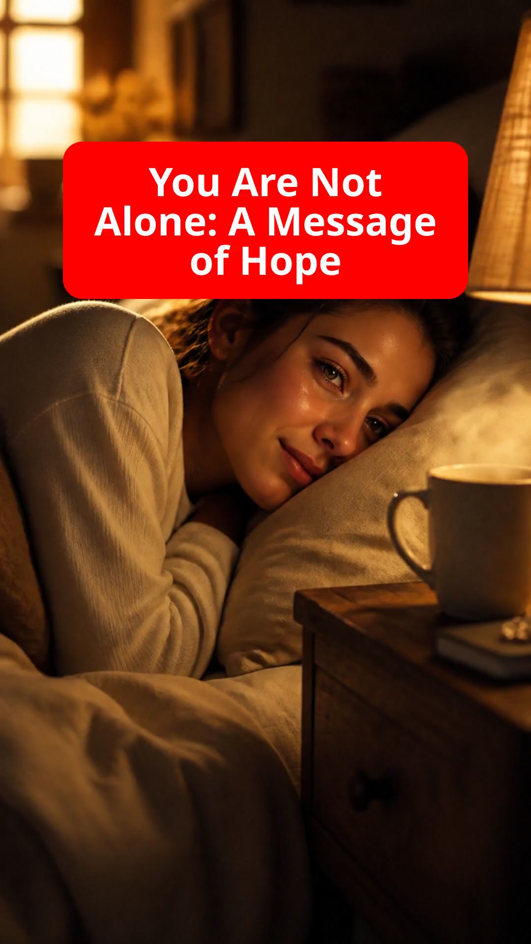 You Are Not Alone: A Message of Hope