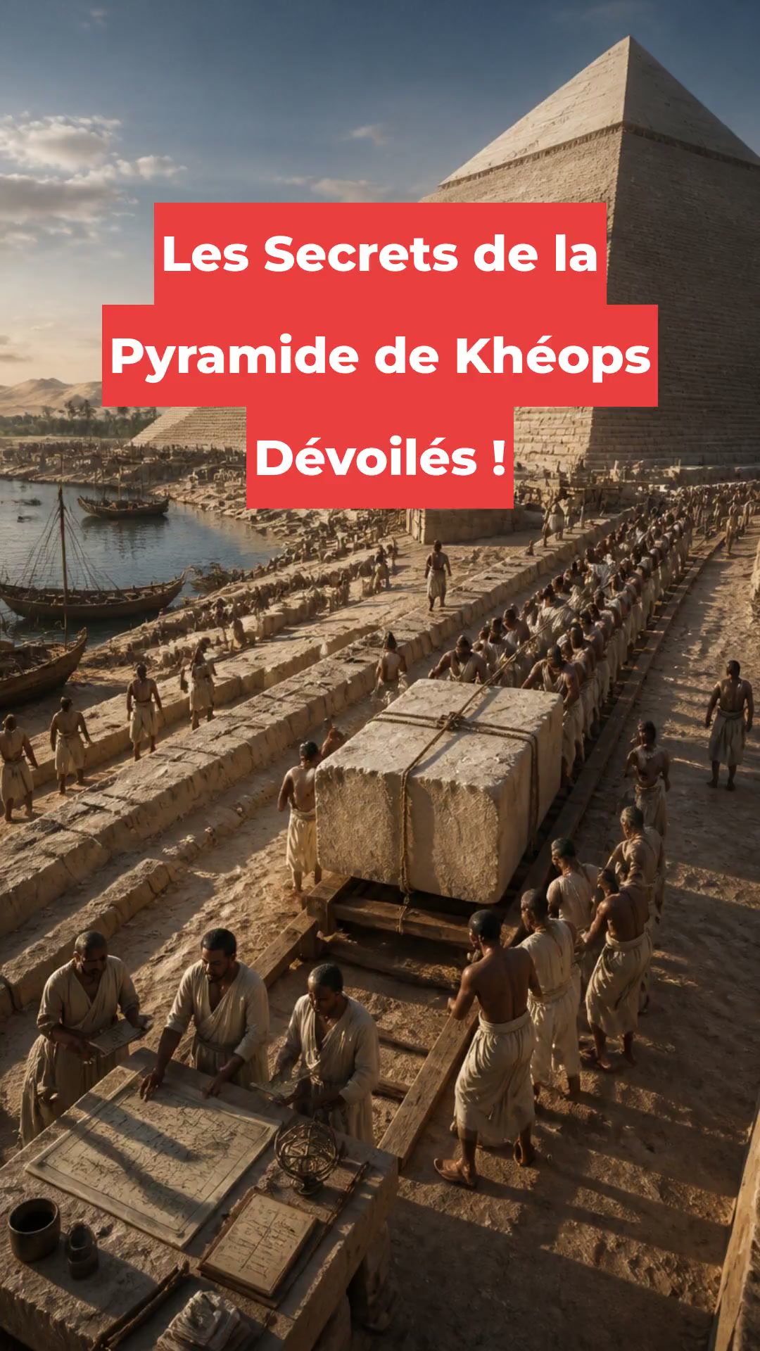 Les Secrets de la Pyramide de Khéops Dévoilés !