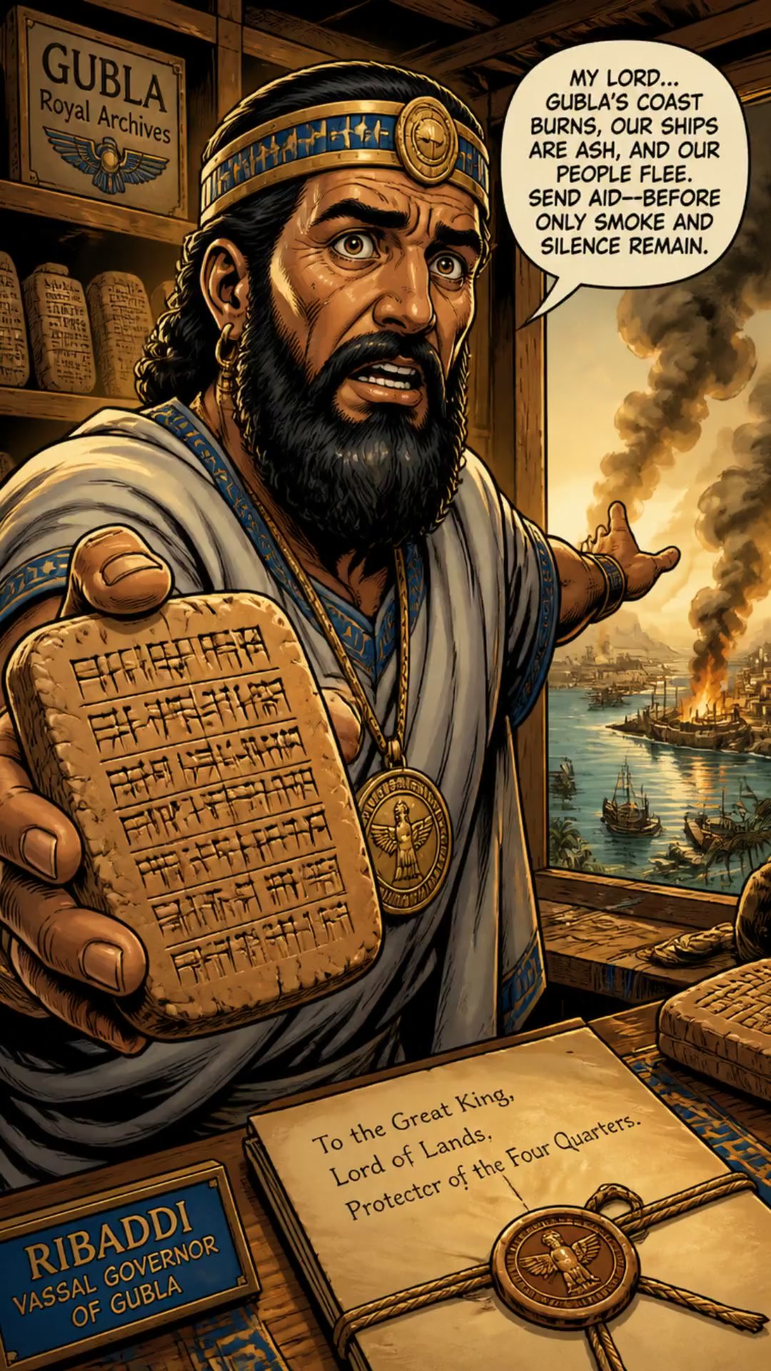 The Tragic Letters of Ribaddi: A Forgotten Story