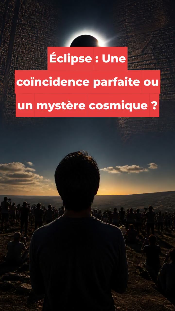 Éclipse : Une coïncidence parfaite ou un mystère cosmique ?